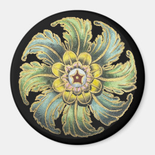 Antique Architectural Rosette No. 1 Magnet