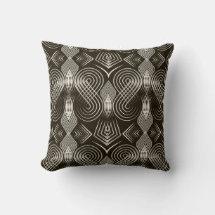 Antique Art Deco Seamless Ornament Cushion