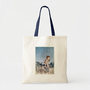 Antique Arthur Rackham Peter Pan Tote Bag