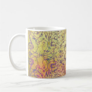Antique ARTs Ornament Pattern for your Design Coffee Mug