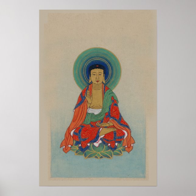 Antique Artwork Vintage Spiritual Image Poster (Front)