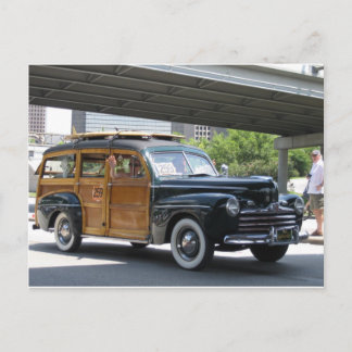 antique auto postcard