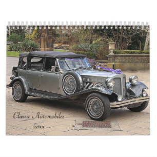 Antique Automobile Calendar 20xx