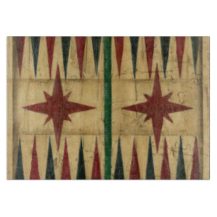 Antique Backgammon Game Board by Ethan Harper