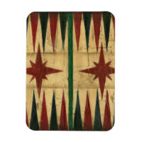 Antique Backgammon Game Board by Ethan Harper