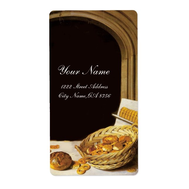 ANTIQUE  BAKER BAKERY BREAD SHOP WAX SEAL MONOGRAM (Front)