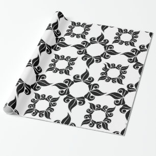 antique baroque wrapping paper