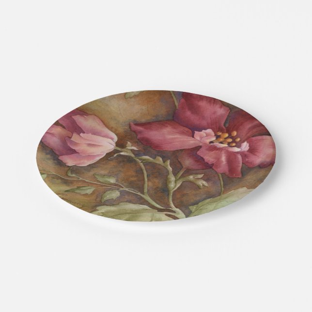 Antique Beauties I Paper Plate (Angled)