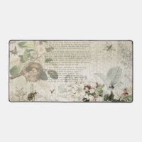 Antique Bee Botanical Ephemera