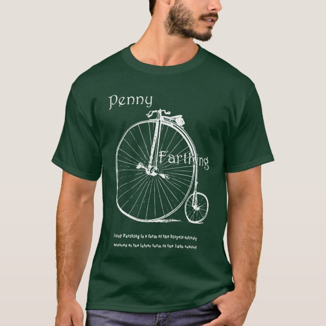 Antique bicycle B Shirt (Front)