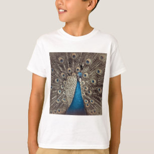 Antique Blue Peacock T-Shirt