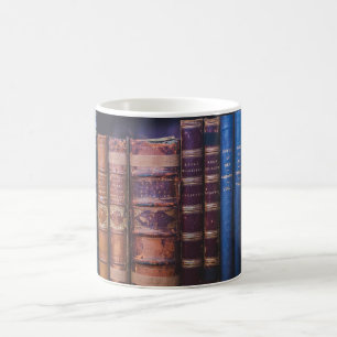 Antique book Bindings Books Coffee Mug