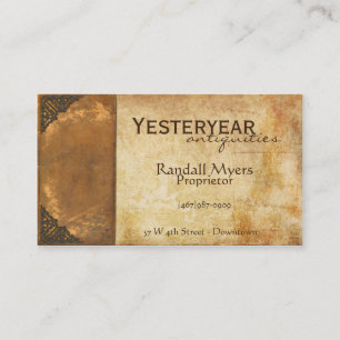 Antique Book II Business Card