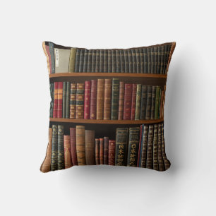 Antique Books Book Lover Cushion