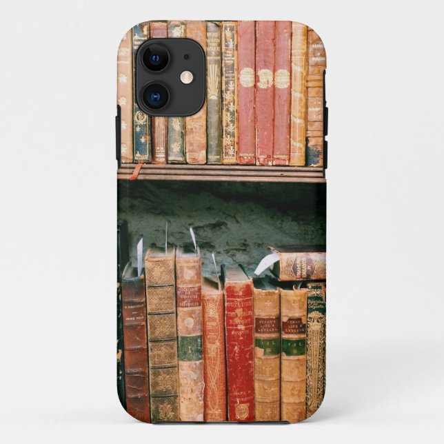 Antique Books Case-Mate iPhone Case (Back)
