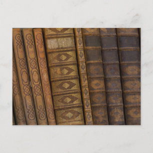 Antique Books Postcard