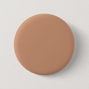 Antique brass (solid colour) 6 cm round badge