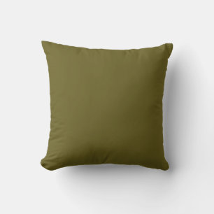 Antique bronze (solid colour)  cushion