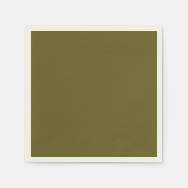 Antique bronze (solid colour) napkin (Front)