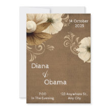 Antique brown and beige vase