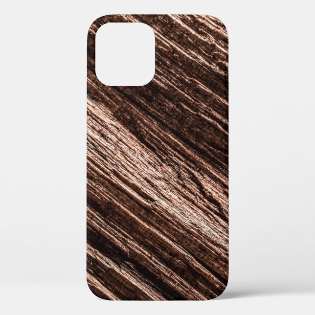 Antique brown obsolete wooden background. age-old, Case-Mate iPhone case (Back)
