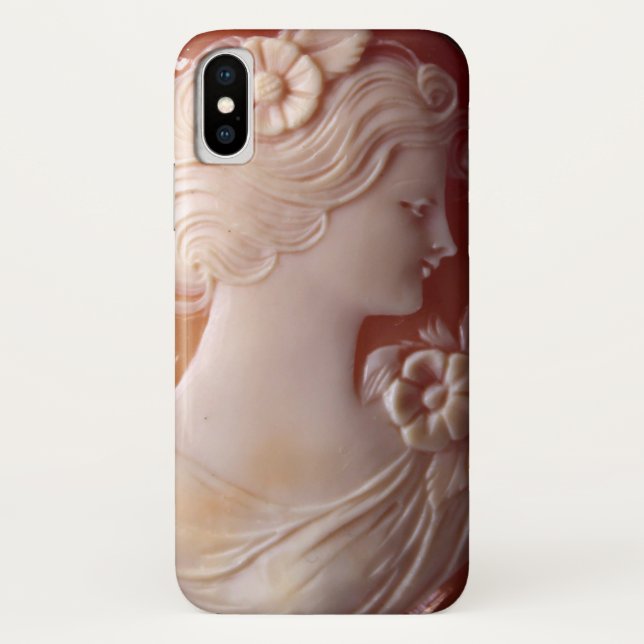 Antique Cameo Case-Mate iPhone Case (Back)