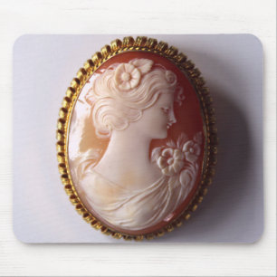 Antique Cameo Mouse Pad