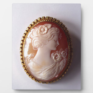 Antique Cameo Plaque