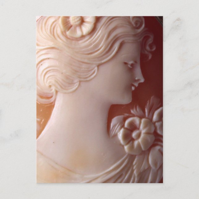 Antique Cameo Postcard (Front)