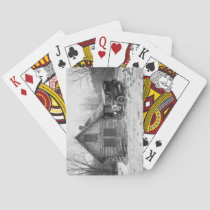 Antique Car in Rock Creek Park, 1920s Playing Cards