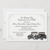 Antique Car Wedding