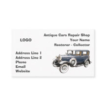 Antique Cars Repair Shop Collector