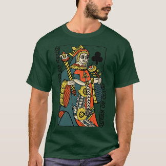 Antique Character of Playing d of Clubs 1 T-Shirt