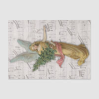 Antique Christmas Angel Victorian Christian Big