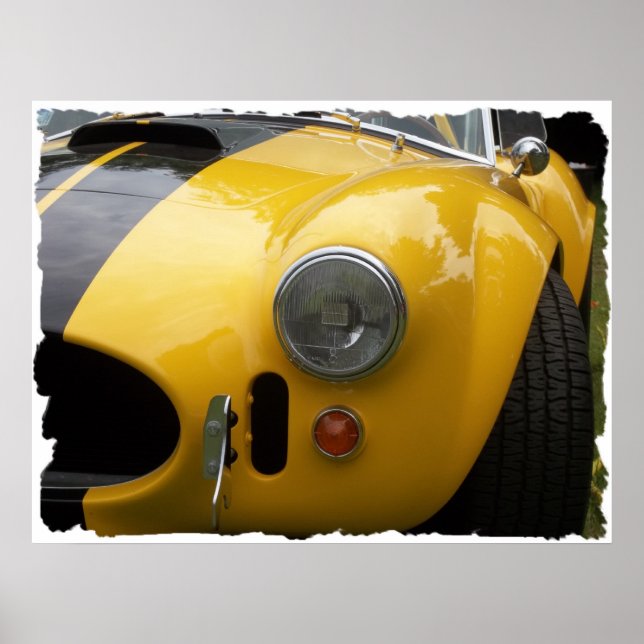 antique classic car show pic raw 015 poster (Front)