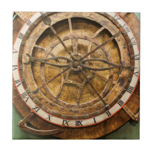 Antique clock face, Germany Ceramic Tile