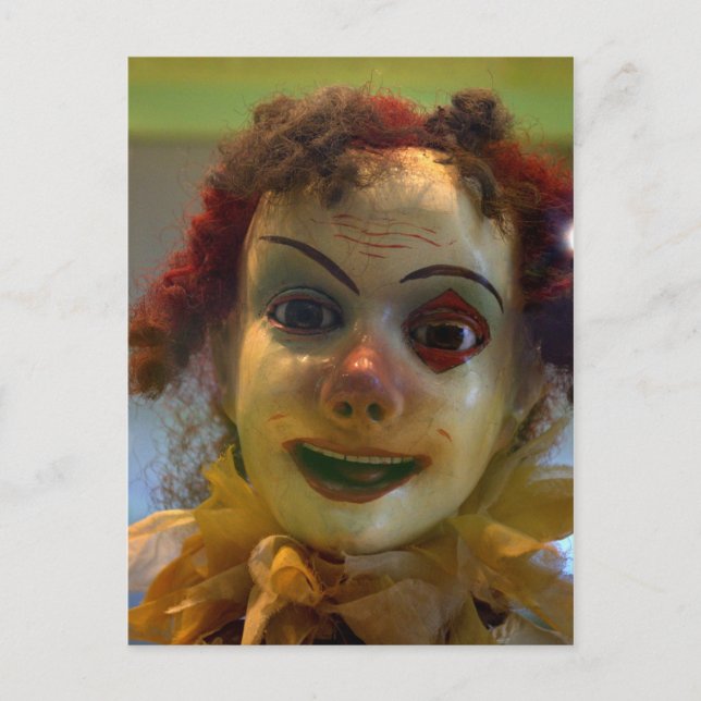 antique clown postcard (Front)