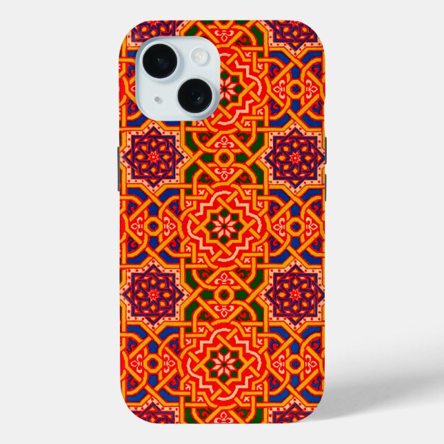 Antique Colourful Carpet Print Case-Mate iPhone Case (Back)