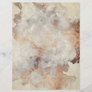 Antique Copper Granite Scrapbook Paper