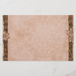 Antique Daisy Stationery