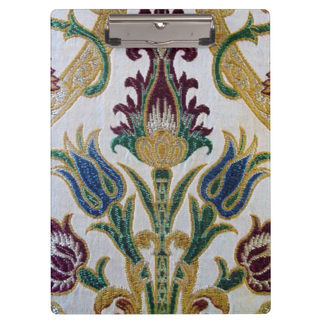 Antique Damask Clipboard (Front)