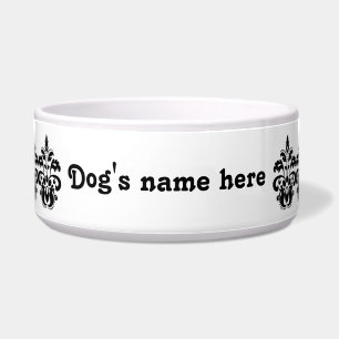 Antique damask motif