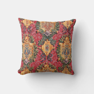 Antique Decorative French Floral Pattern Cushion