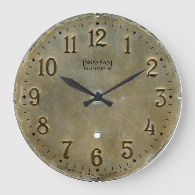 Antique Distressed Clock (Front)
