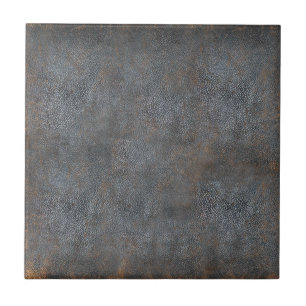 Antique Distressed Leather Book Tile