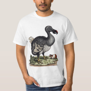 Antique Dodo Bird and Guinea Pig T-Shirt