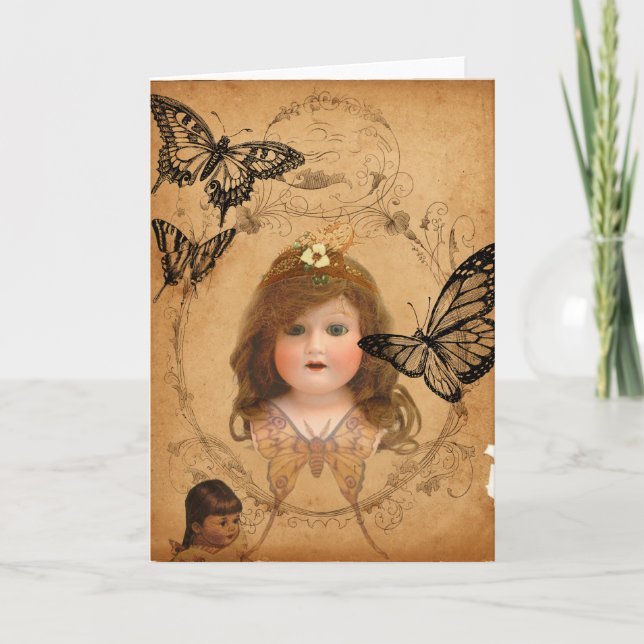 Antique Dolls Card (Front)