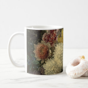 Antique Dutch Master Floral Georgius van Os 1820  Coffee Mug