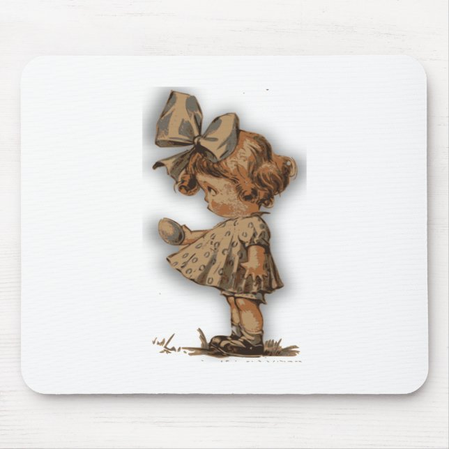antique easter egg mouse pad (Front)
