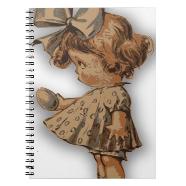 antique easter egg notebook (Front)